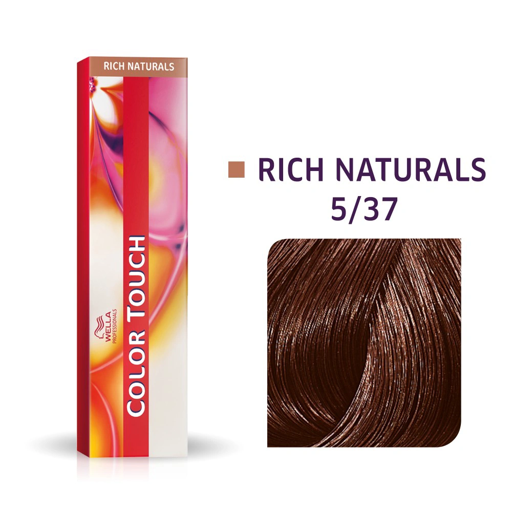 Wella Color Touch Hajszínező - 5/37 60ml Light Brown Gold Brown főképe
